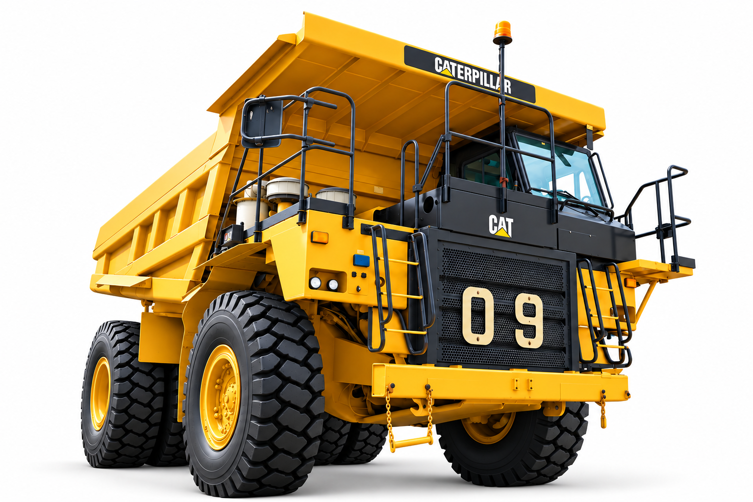Mining dump truck